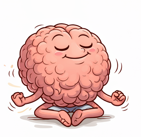 cerveau méditation calme anxiété